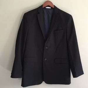 Izod Boy's Preppy Black Size 18 Jacket Blazer